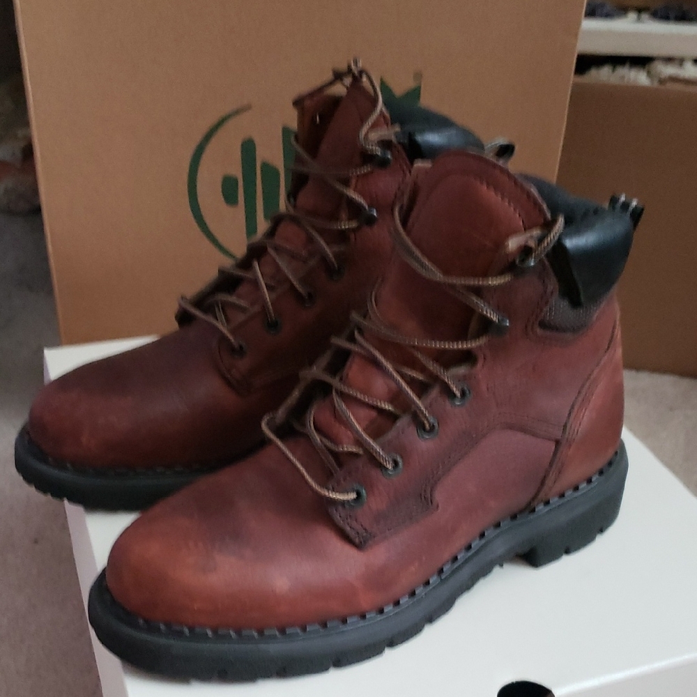 Red Wing Shoes Women's Chestnut Lace-Up Boots